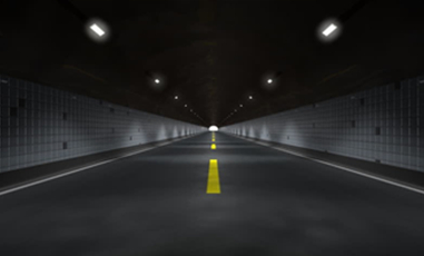 高速道路トンネル電気光学エネルギー貯蔵自己発光誘導システム